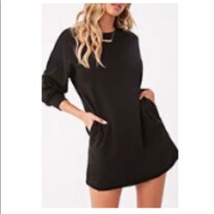 French Terry Sweatshirt Dress
